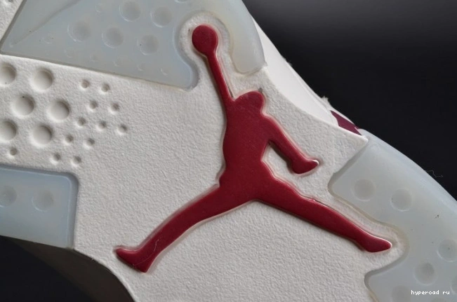 Retro 384664-116 white Jordan 6 Maroon Air 1205